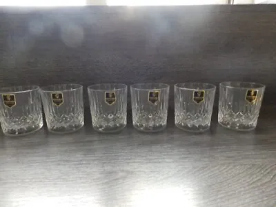 Buy Edinburgh Crystal Set Of 6 APPIN Old Fashioned Whisky Glasses Signed Unused • 55£