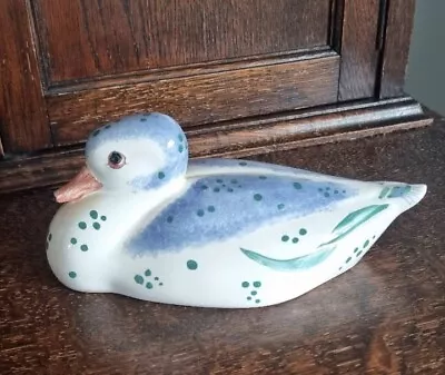 Buy Vintage David Sharp Rye Pottery Duck Figure, Nicely Hand Painted, Signed CP • 19.99£