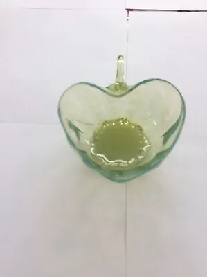 Buy Victorian Uranium Glass Candle Holder Antique • 35£