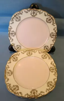 Buy Vintage Royal Vale Bone China Pink & Gold Side Plate X6 • 8.75£