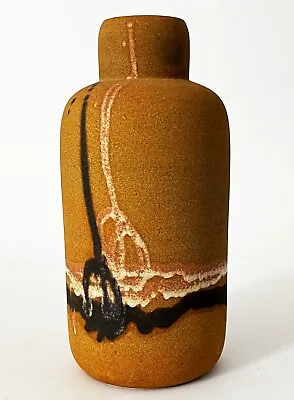 Buy Italian Alvino Bagni Matte Yellow Bottle Vase Mid Century Modern Style Pottery • 47.41£