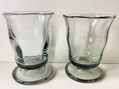 Buy 2  STUNNING HIGHLY COLLECTABLE LARGE ANTIQUE 1930s SWEDISH GLASS VASES • 45£