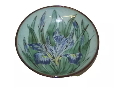 Buy Vintage Chelsea Studio Pottery Decorative Plate ~5.5  Diameter ~Blue ~VGC (SS07) • 12.95£