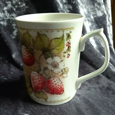 Buy Cylinder Shape Mug Strawberry Pie Duchess Fine Bone China Made In England VGC  • 7£