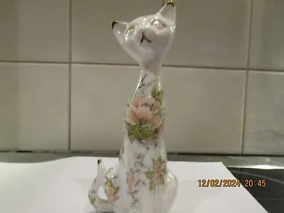 Buy Fenton China Company 'Floral Cat' • 6£