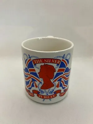 Buy Vintage Adams Pottery Queen Elizabeth II 1977 Silver Jubilee Commemorative Mug • 6£