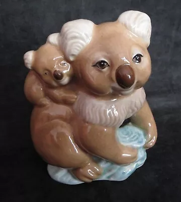 Buy SZEILER Cute Koala Bear & Joey Group - Vintage Staffordshire Pottery • 9.50£