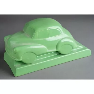 Buy Art Deco Dartmouth Ceramic Green Morris Minor 1000 Desk Model With Pen Recess • 60£