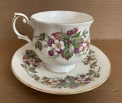 Buy Cup & Saucer Queen's Fine Bone China Rosina China Co. Ltd.  Wild Flowers  • 20.82£