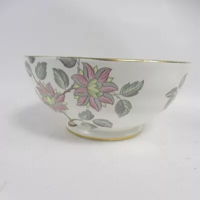 Buy Maling Pottery Antique Bowl Brocade Pattern Colourful Floral Design Ceramic Bowl • 30£