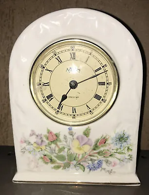 Buy Aynsley China Mantle Clock Bone China ~ 6”H • 23.67£