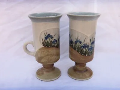 Buy 2 Otagiri Tall Slim Irish Coffee Type Stoneware  Mugs  Vintage   Nice • 14.34£