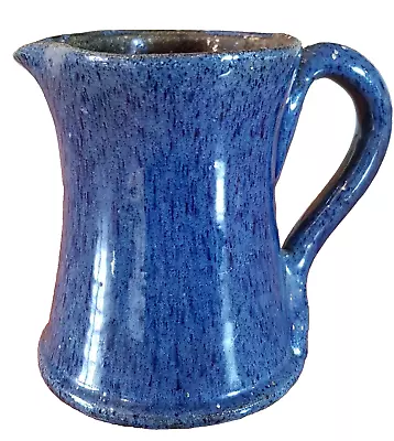 Buy Vintage Ewenny Clay Pits Art Pottery Speckled Blue Milk Or Cream Jug C1920-30s • 8.75£