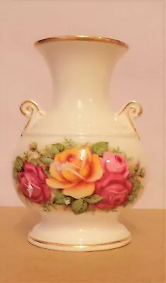 Buy Fenton Bone China Miniature Floral Urn 10cms Tall  • 1.99£