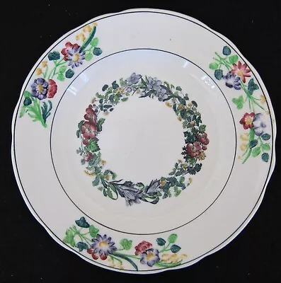 Buy Lot (4) Late Spode Copeland Salad Plates Floral 7 ½” Marked 1918 • 91.80£