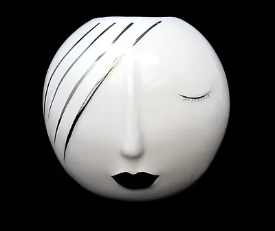 Buy Huge Italian Ceramic Picasso Inspired Bitossi Style Female Face Vase • 39.99£