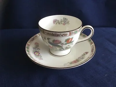 Buy Wedgwood Kutani Crane Tea Cup & Saucer • 12£