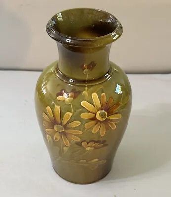 Buy Antique Wardle Pottery Teck Ware Floral Daisy Flower Vase Standard Glaze, 8.5  • 71.92£