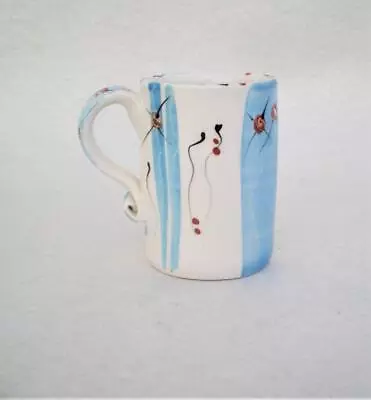 Buy Alvin F. Irving>studio Pottery>creamware>handpainted>abstract>mug>9220 • 15£