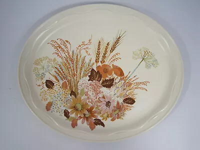 Buy Poole England 'Summer Glory' Oven To Tableware Oval Serving Platter/Plate • 9.50£