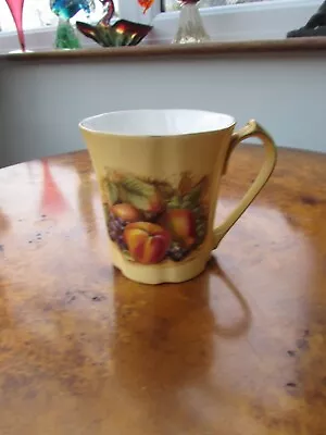 Buy Beautiful Ainsley Orchard Gold Lancaster Shape Mug. Excellent Condition. • 19.99£