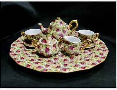 Buy Royal Albert Old Country Roses Chintz Mini Tea Set • 147.65£