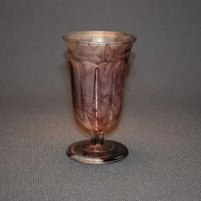 Buy Vintage Davidson Amethyst Purple Cloud Glass Celery Vase Art Deco 20's 30's • 39£