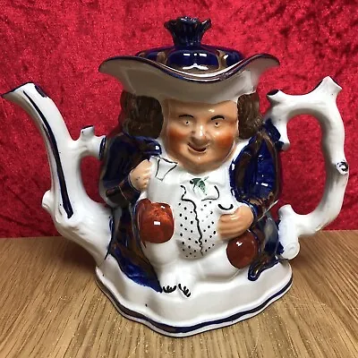 Buy Rare Antique ALLERTONS Pottery, Large Double Faced Toby Jug Teapot C.1912 • 16.99£