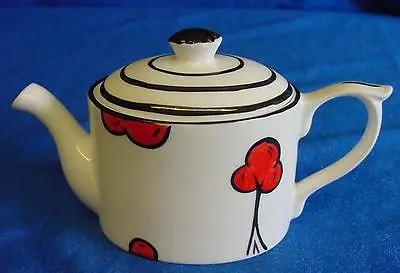 Buy Emma Bailey Art Deco Cherry Tree Mini Teapot - English Staffordshire Bone China • 24.99£