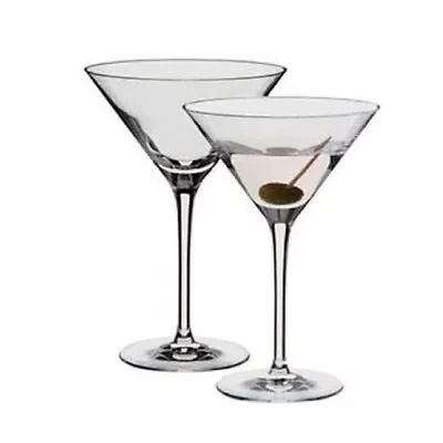 Buy Dartington Clear Crystal Wine & Bar Martini Classic Cocktail Glasses Set Of 2 • 24£