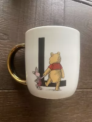 Buy Tesco Disney Winnie The Pooh Mug - Personalised Letter L - Pooh & Piglet • 8.95£