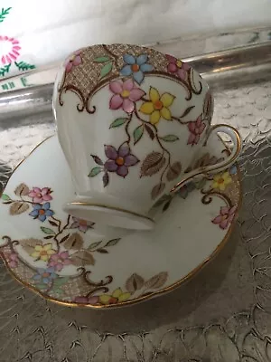 Buy Vintage Lovely EB Foley Flower Teacup & Saucer Bone China • 19.80£