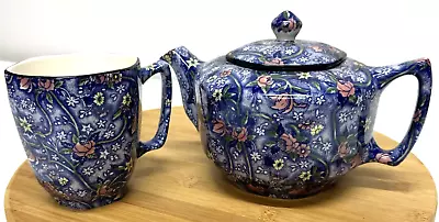 Buy Ringtons Chintz Pottery Medium Teapot With Mug • 20£