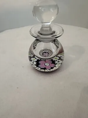 Buy Caithness Scotland / Perfume Bottle /  Paperweight ,Floral. • 29.95£