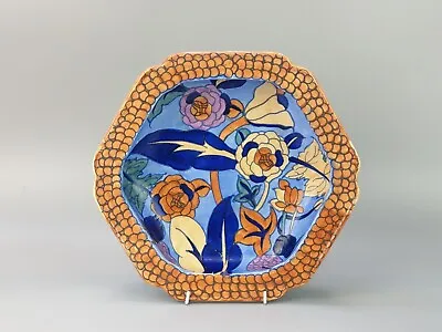 Buy Large Footed Bowl With Peonies Bursley  By Charlotte Rhead • 165£