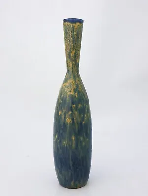 Buy Lovely Yellow & Blue Ceramic Vase - Carl-Harry Stålhane - Rörstrand - Midcentury • 922.84£