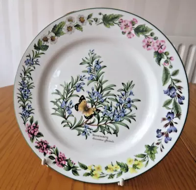 Buy ROYAL WORCESTER Collectable Plate Herbs Rosemary  ~ 1990 • 4.99£