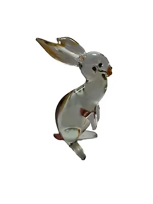 Buy Vintage Rabbit Blown Glass 10 Cm Tall Figurine  • 18£