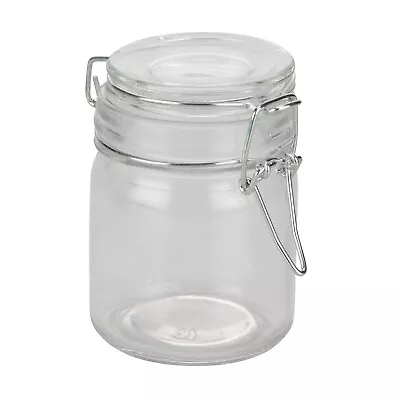 Buy 1/2/3 X Glass Storage Pot With Airtight Clip Lid Dry Food Jam Jar Various Sizes • 6.99£