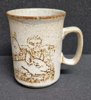 Buy Vintage Dunoon Stoneware Pigs Scotland Ceramic Mug New • 9.99£