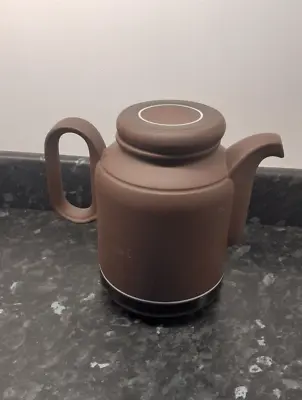 Buy Hornsea Pottery Lancaster Vitramic Contrast Brown Coffee Pot 1977 • 14.99£