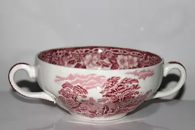 Buy Wedgewood Red And White Pottery Two Handled Cup • 2.99£