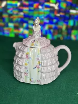 Buy Sadler Crinoline Lady Ye Daintee Laydee Dainty Chintz Pink Teapot Rare Vintage • 495£
