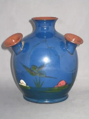 Buy Torquay Pottery Kingfisher Udder Flower Vase • 12£