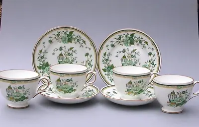 Buy Crown Staffordshire Bone China - Kowloon - Two Trios And Two Spare Cups • 9.99£