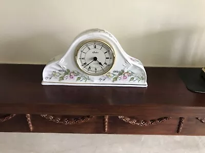 Buy Aynsley WILD TUDOR Napoleon Clock Floral Design- Excellent Condition. • 20£