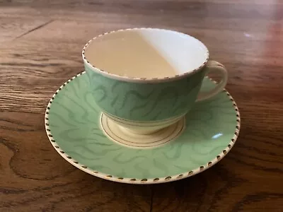 Buy Burgess & Leigh Burleigh Ware Balmoral Tea/coffee Cup + Saucer   Art Deco Style • 6£
