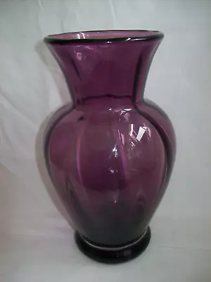 Buy Vintage Dartington Crystal Roman Ripple Glass Vase • 12£