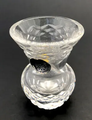 Buy Wedgewood Irish Crystal Cut Small  Vase/Toothpick Holder 3  Vintage • 9.63£
