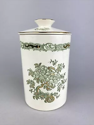 Buy Vintage Crown Devon Fieldings Bone China Storage Jar - Staffordshire, England • 6£